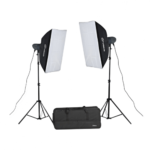 VISICO VL-200 PLUS SOFTBOX STUDIO LIGHT KIT