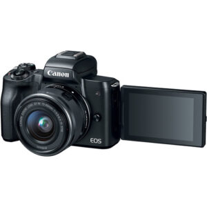 Canon EOS M50 Mirrorless Digital Camera with 15-45mm Lens