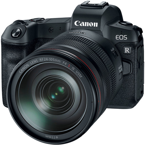 Canon EOS R Mirrorless Digital Camera with 24-105mm F/4L Lens