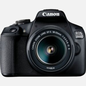 Canon EOS 2000D DSLR Camera with 18-55mm Lens