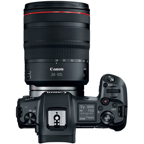 Canon EOS R Mirrorless Digital Camera with 24-105mm F/4L Lens