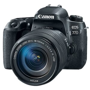 Canon EOS 77D DSLR Camera with 18-55mm Lens