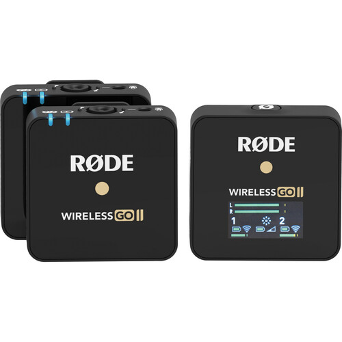 Rode Wireless GO II Dual Compact Digital Wireless Microphone System