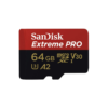 SanDisk 64GB Extreme Pro microSDXC UHS-I Memory Card with SD Adapter