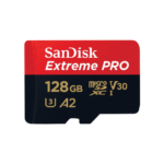 SanDisk 128GB Extreme Pro microSDXC UHS-I Memory Card with SD Adapter