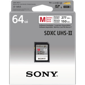 Sony 64GB SF-M/T2 UHS-II SDXC Memory Card