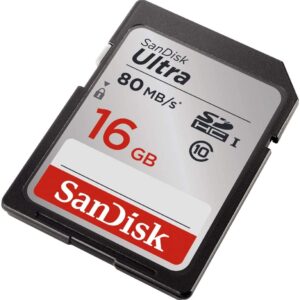 SanDisk 16GB Ultra UHS-I SDHC Memory Card