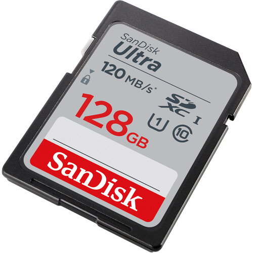 SanDisk 128GB Ultra UHS-I SDXC Memory Card