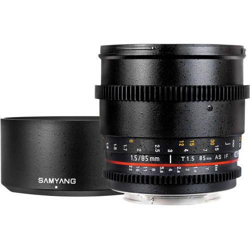 Samyang 85mm T1.5 Cine Lens for Canon EF
