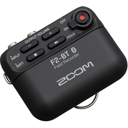 Zoom F2-BT Field Recorder with Lavalier Microphone