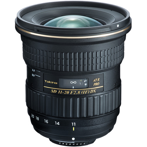 Tokina AT-X 11-20mm f/2.8 PRO DX Lens for Nikon F