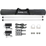 Nanlite PavoTube II 30X RGB LED Pixel Tube Light 2 Kit