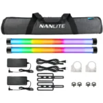 Nanlite PavoTube II 60X RGB LED Pixel Tube Light 2 Kit