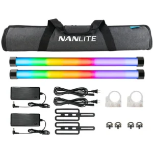 Nanlite PavoTube II 60X RGB LED Pixel Tube Light 2 Kit