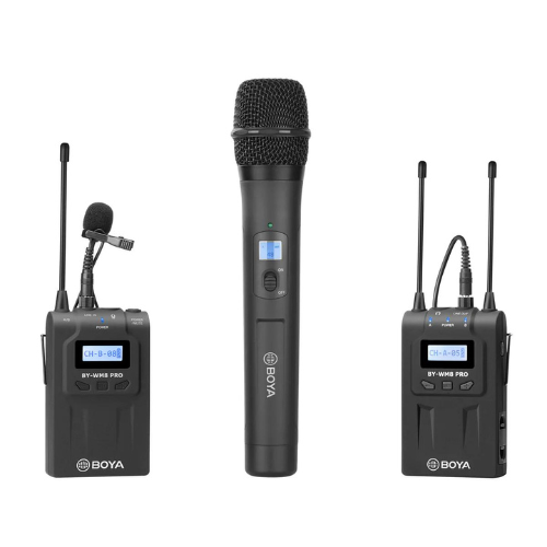 BOYA BY-WM8 Pro-K4 Dual Channel Wireless Microphone Kit