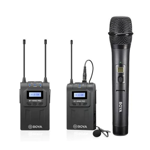BOYA BY-WM8 Pro-K4 Dual Channel Wireless Microphone Kit