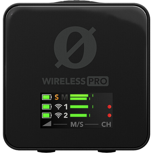 RODE Wireless PRO Dual Wireless Microphone System/Recorder with Lavaliers
