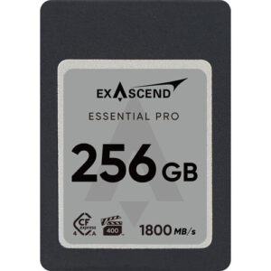 Exascend 256GB Essential Pro CFexpress 4.0 Type A Memory Card