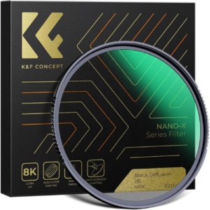 K&F Concept 82mm Nano-X Black Mist Filter 1/4