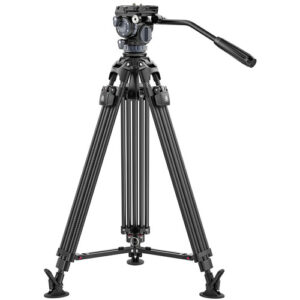 Ulanzi VideoFast Heavy-Duty Carbon Fiber Tripod with Fluid Head