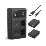 K&F Concept 1300mAh NP-W126/NP-W126S Battery and Charger