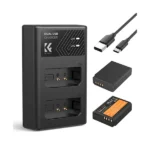 K&F Concept LP-E10 Dual Battery and Charger