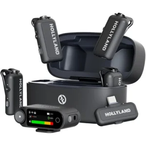 Hollyland LARK MAX 2 Combo 4-Person Wireless Microphone System